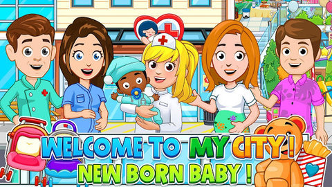 我的城市新生婴儿游戏(my city newborn baby)图2